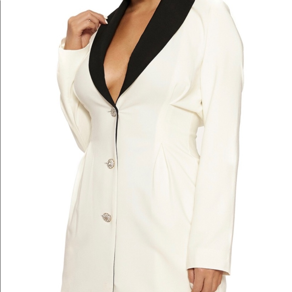 THE TUXEDO BLAZER DRESS